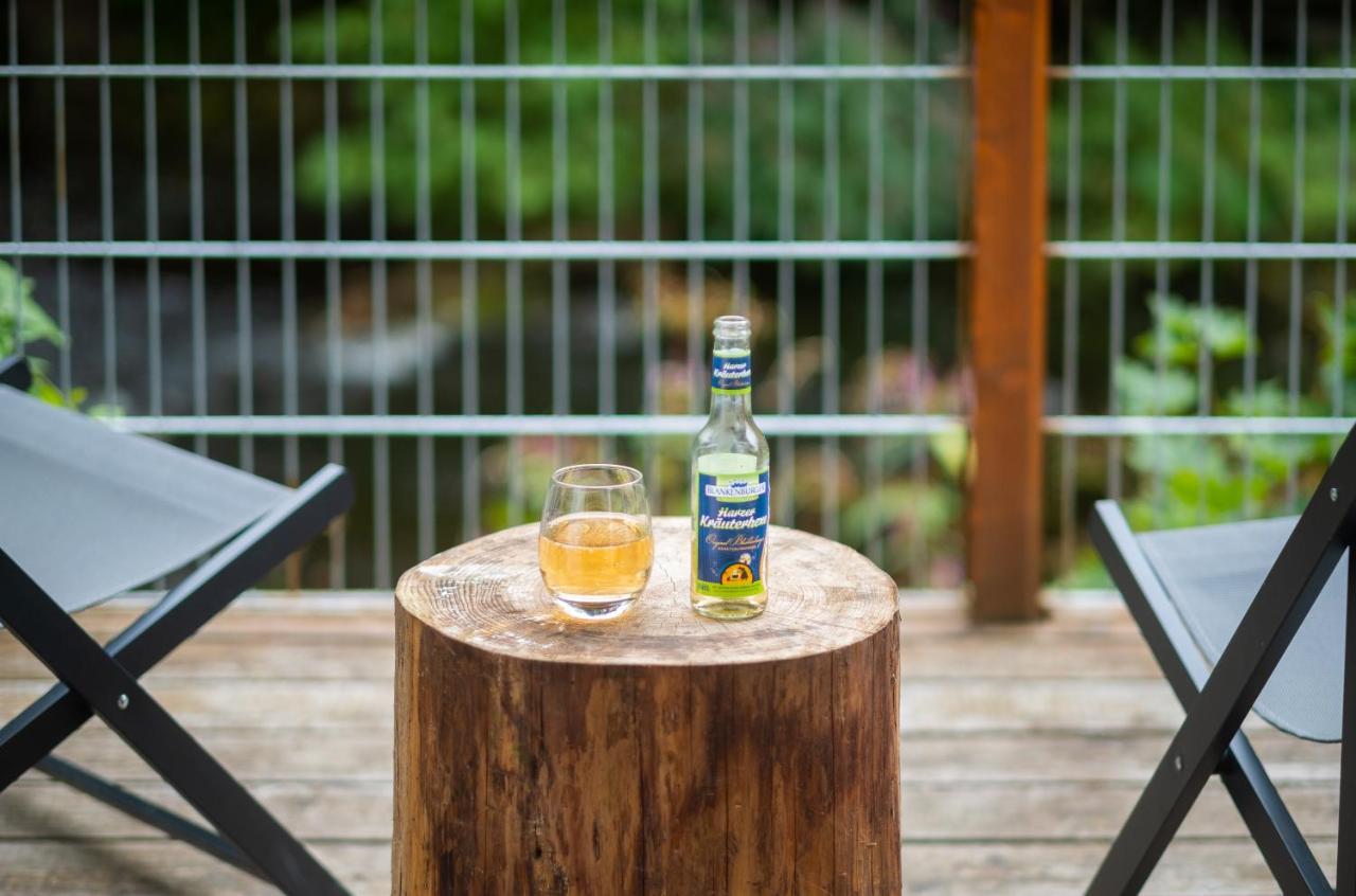 Bodetaler Basecamp Lodge - Bergsport- Und Naturerlebnishotel 鲁贝兰德 外观 照片
