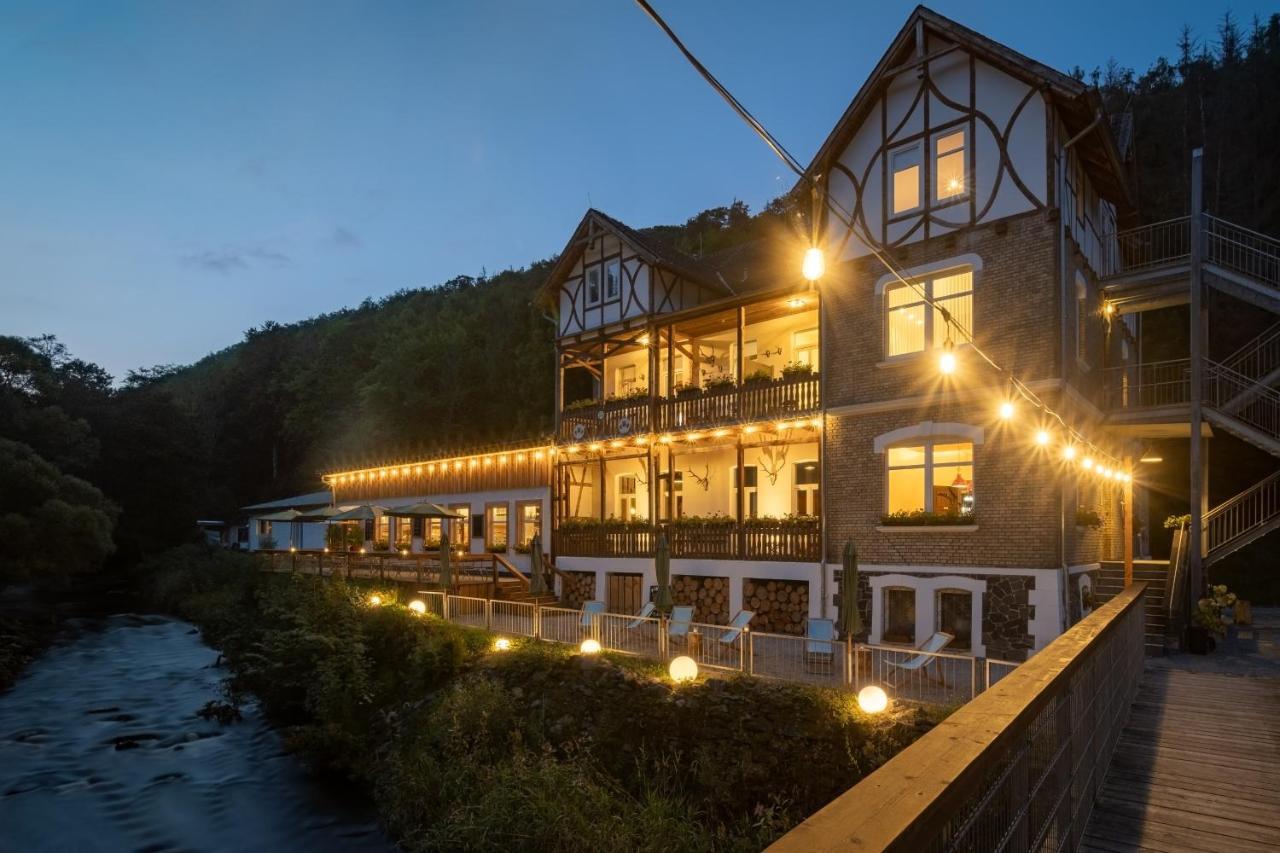 Bodetaler Basecamp Lodge - Bergsport- Und Naturerlebnishotel 鲁贝兰德 外观 照片